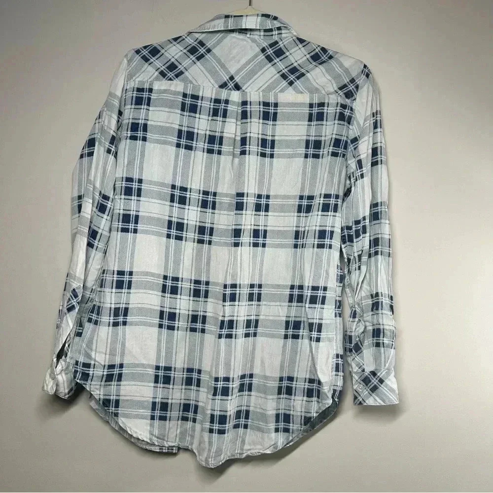 Rails Plaid Flannel Long Sleeve Button Down Shirt… - image 4